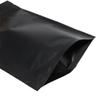 QQ Studio 100PCS Matte Double-Sided Colored Stand-Up Resealable QuickQlick Bags (8.5x13cm (3.3x5.1"), Black) view 3