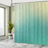Ambesonne Abstract Shower Curtain, Technology Pattern Motherboard Image Background Vector Graphics Print, Cloth Fabric Bathroom Decor Set with Hooks, 69" W x 75" L, Jade Green Pale Green view 4