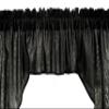 The_Curtain_Shop Stacey Solid Lined Swagger Pair 126Wx63L Black view 2