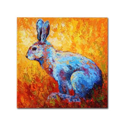 Trademark Fine Art Bunnie (krabbit) by Marion Rose, 18x18-Inch-Inch