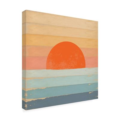 Wrapped Canvas Wall Art - Moises Levy 'Free' Wall Art for Living Room, Bedroom, or Office Dcor - 24x24