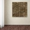 Trademark Fine Art Grungy Calendar Blocks by Marcee Duggar, 18x18-Inch view 3