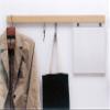 Berg MR4317 Long Push Rail, Slim, Long Press, 600, Natural (3 Hooks) view 3