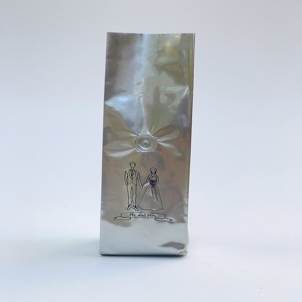 Wedding Gift Coffee Bean Bags/Foil Gusseted Stand Gift Goodie Bags/Customized Design