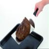 Endoshoji TKG BKTP301 Turner, L-Shaped, Total Length 14.6 x 3.9 inches (370 mm) x Length 3.9 inches (100 mm) x 9.8 inches (100 mm) x 9.8 inches (250 mm), Hygienic Plastic Handle, Kitchen Tools Series, view 2