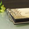 Darling Souvenir Handmade Rustic Wedding Guest Book Personalized Name Engraved Bride & Groom Advice Book Tree view 4