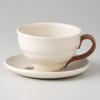 Hand Raised Dot Crest Coffee C/S, 7.5 fl oz (210 cc), 11.2 oz (335 g), Japanese Style Coffee C/S, Hotel, Restaurant, Cafe, Western Tableware, Restaurant, Commercial Use, For Guests view 1