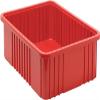 Quantum Storage K-DG93060RD-1 Dividable Grid Container, 22-1/2" x 17-1/2" x 6", Red view 1