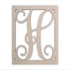 Wooden Letters by Jess and Jessica Cursive Wood Letter for Wall Decor Various Sizes Premium Quality & Durable Smooth Laser Cut Unfinished Design Ideal for Wall, Nursery & Crib, DIY Crafts view 1
