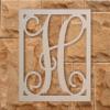 Wooden Letters by Jess and Jessica Cursive Wood Letter for Wall Decor Various Sizes Premium Quality & Durable Smooth Laser Cut Unfinished Design Ideal for Wall, Nursery & Crib, DIY Crafts view 2