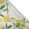 Ambesonne Nature Kitchen Curtains, Exotic Lemon Tree Branches Yummy Delicious Gardening Design, Window Drapes 2 Panel Set for Cafe Decor, 55" x 39", Green White view 3