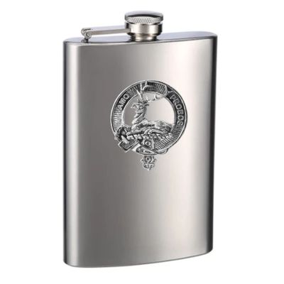Blair Scottish Clan Stainless Steel 8oz Flask