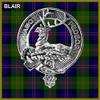 Blair Scottish Clan Stainless Steel 8oz Flask view 2