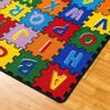 CR'S 8FTX11FT KIDS EDUCATIONAL/PLAYTIME RUG 7FT.4INX10FT.4IN PLEASE CHECK ALL PICTURES (ABC PUZZLE) view 2