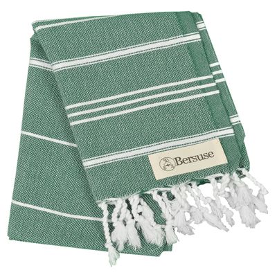 Bersuse Anatolia Bathroom Hand Towels - Premium Cotton Hand Towel for Face - Absorbent, Soft, Lightweight, Space-Saving, Quick-Drying Decorative Turkish Hand Towels - (Set of 12)