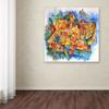 Trademark Fine Art Purim by Oxana Ziaka, 18x18-Inch view 3