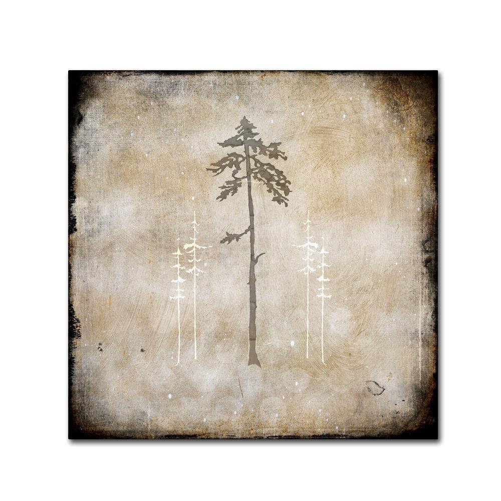 Trademark Fine Art Moose Lodge 2 - Lodge Pole by LightBoxJournal, 18x18-Inch-Inch