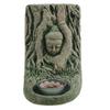 Buddha Head in Bodhi Tree 5-Inch High Tealight Candle Holder view 1