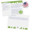4x6 Lettuce Eat Plants Vegan Vegetarian Recipe Cards, Pack of 50. Designed with Green and White Vegetable Silhouettes. view 2