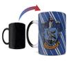 Morphing Mugs Harry Potter  Ravenclaw - Hogwarts House Crest - One 11 oz Color Changing Heat Sensitive Ceramic Mug  Image Revealed When HOT Liquid Is Added! view 1