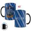 Morphing Mugs Harry Potter  Ravenclaw - Hogwarts House Crest - One 11 oz Color Changing Heat Sensitive Ceramic Mug  Image Revealed When HOT Liquid Is Added! view 3