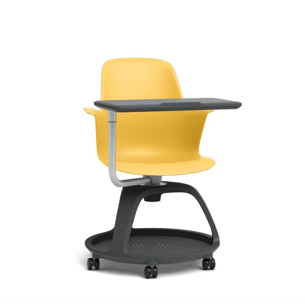 Steelcase Node Multipurpose Chair: Tripod Base - Standard Carpet Casters