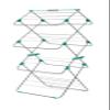 Addis Easi 3-Tier Indoor Airer, 15 M Drying Space - Metallic Aqua (Silver/Aqua) view 1