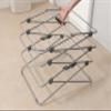 Addis Easi 3-Tier Indoor Airer, 15 M Drying Space - Metallic Aqua (Silver/Aqua) view 4