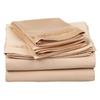 Singh's Textiles 600 Thread Count 100% Egyption Cotton Full Sleeper Sofa Bed Sheet Set (54" x 72" + 4") Beige Solid view 1