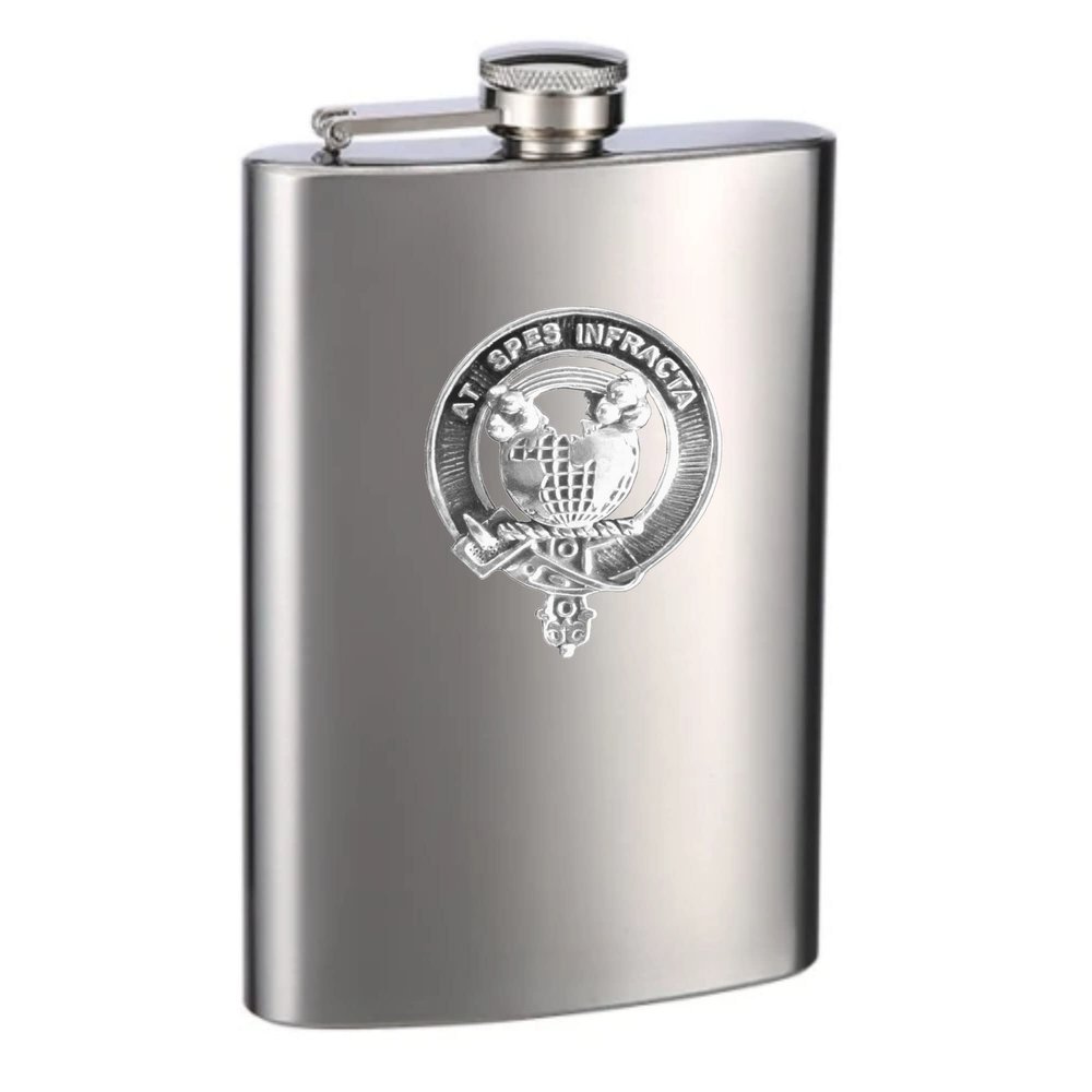 Hope Scottish Clan Stainless Steel 8oz Flask