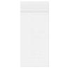 LuPro Clear Poly Zipper Bags, Reclosable Plastic, 200 pcs, 2 Mil Thick (4" x 8") view 1
