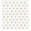 Ambesonne Modern Shower Curtain, Blurry Crystalised Yellow Ombre Geometric Circles Rounds Plain Backdrop Print, Cloth Fabric Bathroom Decor Set with Hooks, 69" W x 75" L, Yellow White view 2