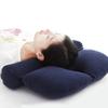 ALIBO Therapeutic Bolster Cervical Round Roll Pillow Breathable Hole Love Heart Shape Pillow for Back/Side/Stomach Sleeper Neck Tension Pain Relief Cylinder Massage Pillow with Buckwheat Hulls Bag view 1