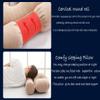 ALIBO Therapeutic Bolster Cervical Round Roll Pillow Breathable Hole Love Heart Shape Pillow for Back/Side/Stomach Sleeper Neck Tension Pain Relief Cylinder Massage Pillow with Buckwheat Hulls Bag view 4