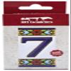 House numbers 3 inch. Handpainted house number tiles for signs, addresses and names. Address numbers for houses. House address numbers and letters. Design FLORES MINI 2,87" x 1,38" (NUMBER 7) view 2