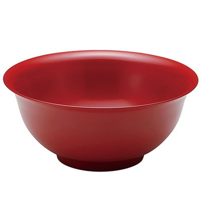 Kanda 387231 Metal Bowl, Junior, Thick, Stainless Steel Paint, Red