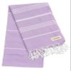 Bersuse Beach Towels Peshtemal Turkish Towels Anatolia Collection Premium Turkish Beach Towel, 100% Cotton, Large, Quick-Dry, Sand-Free, Lightweight - 37x70 Inches, Lilac (Set of 6) view 4