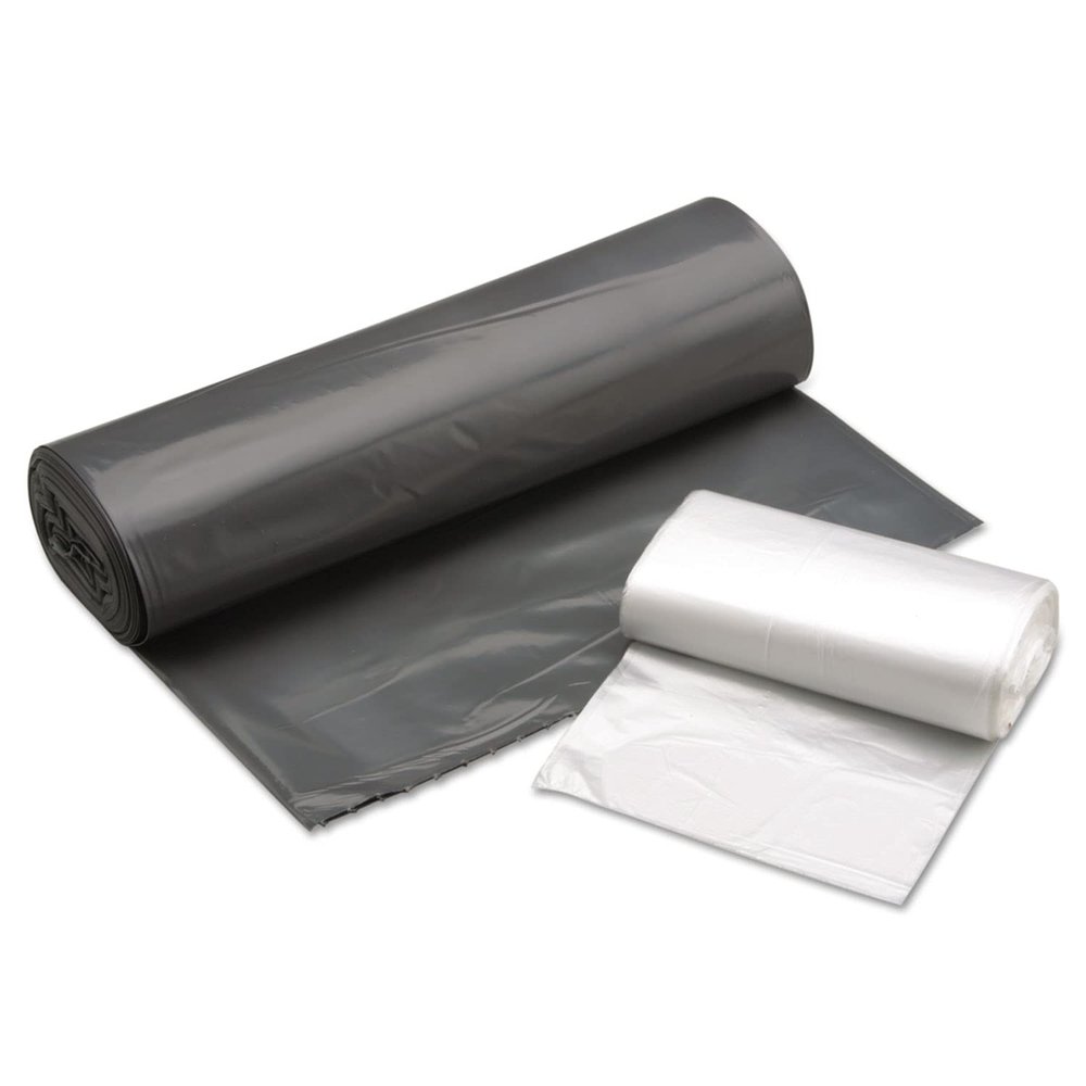 8105015171358, SKILCRAFT High Density Coreless Can Liners, 36 x 58, Gray, 100/Box