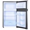 Avanti 3.1 Cu. Ft. Compact Refrigerator with Freezer, Adjustable Glass Shelves, Reversible Door, Automatic Defrost, ENERGY STAR Certified, 3.1 cu.ft., Stainless Steel view 3