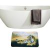 Amagical 2 Piece Tiger Print Bathroom Mat Set (Bathroom Carpet + Pedestal Rug) view 2