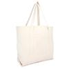 DALIX 22'' Heavy Duty Deluxe Tote Bag with Outer Pocket (Natural) view 1