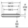 40MPE-100 - Tri-Clamp Gasket, EPDM, 1", Black view 2