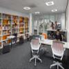Steelcase Cobi Office Chair: Arms with Soft Arm Caps - Hard Floor Casters view 2