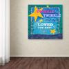 Twinkle I by Fiona Stokes-Gilbert, 14x14-Inch Canvas Wall Art view 3