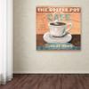 Coffee Pot by Fiona Stokes-Gilbert, 14x14-Inch Canvas Wall Art view 3