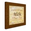 Trademark Fine Art Wine Label 3 by Fiona Stokes-Gilbert, 14x14-Inch view 2