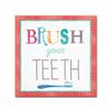 Brush Your Teeth by Fiona Stokes-Gilbert, 14x14-Inch Canvas Wall Art view 1