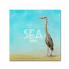 Life Is Better By The Sea by Jai Johnson, 14x14-Inch Canvas Wall Art view 1