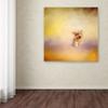 Trademark Fine Art Yorkie Running Into The Wind by Jai Johnson, 14x14-Inch view 3