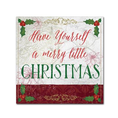 Trademark Fine Art ALI13723-C1414GG Canvas Art